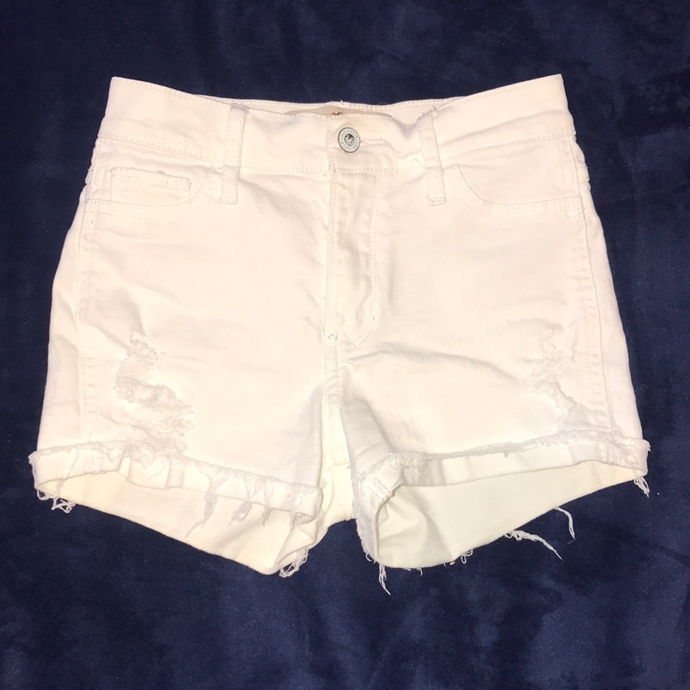 Hollister High Rise Jean Shorts